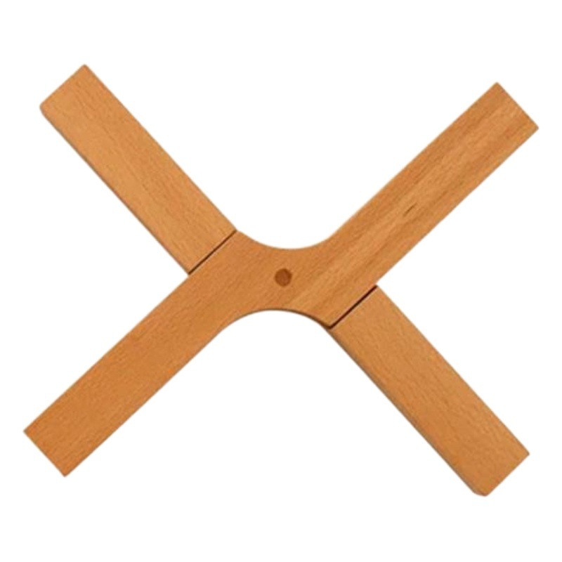 Creativo tapete de madera maciza de nogal negro en forma de X, fácil de limpiar, puede almacenar tapete de aislamiento térmico, tapete de mantel, tapete de mesa de aislamiento térmico, letras