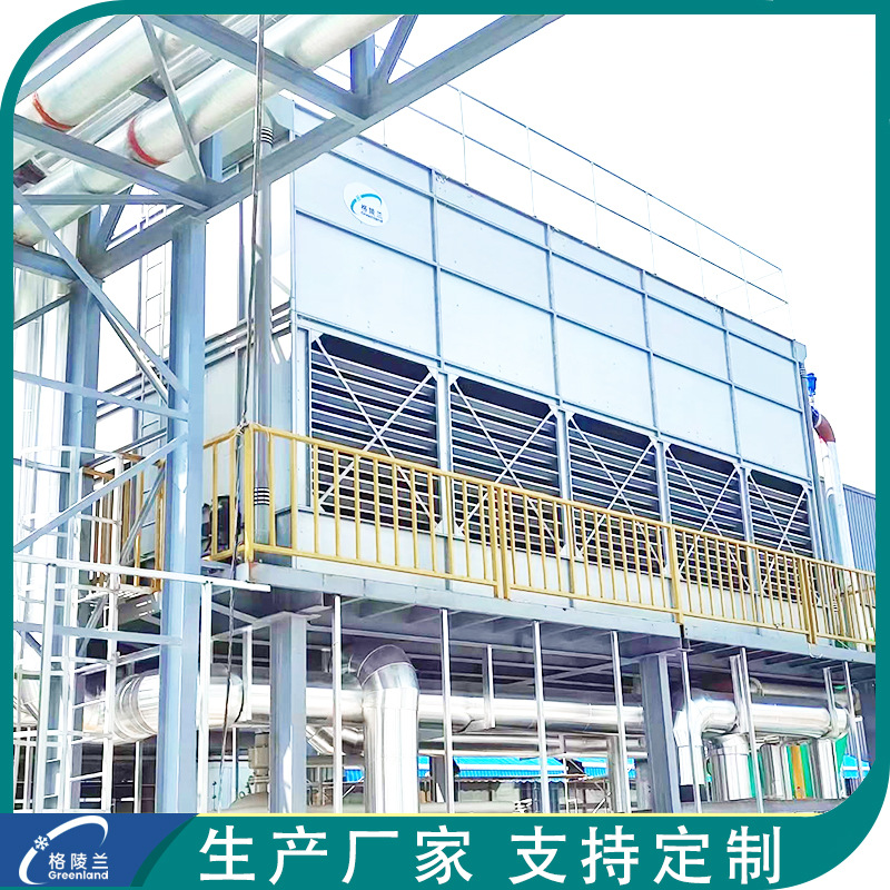 可拆盖板式闭式冷却塔 50t循环冷却塔 组合式冷却塔油冷机工厂店