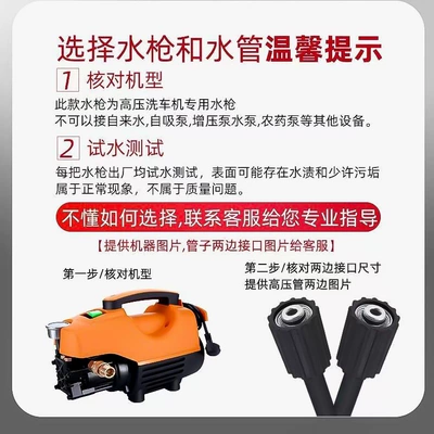 High-pressure car washer water gun head, High pressure car wash water gun