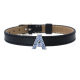 8mm light blue diamond letters alloy rhinestone letters beaded diy strap pet collar anklet jewelry accessories