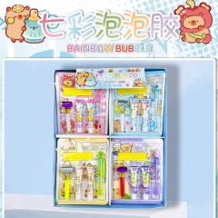5元のカラフルなバブルガムブローノンブローイングドラゴンセット子供の人気のおもちゃ卸売露店格安供給