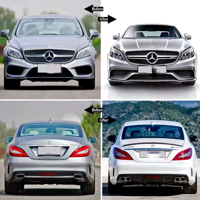 Big Surrounded: Modified to Cls63 Front Bumper