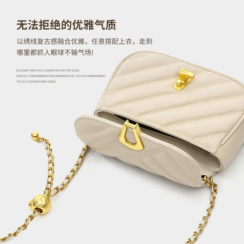 Xiaoxiangfeng black bag summer new diamond chain small square bag niche high-quality texture single shoulder crossbody bag for women