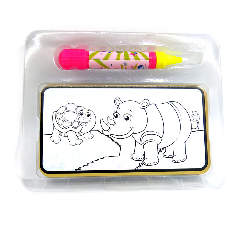 Tarjeta de pintura de color mágico de agua para niños Tarjeta de pintura de agua para colorear TARJETA DE Doodle educación temprana Qizhi ciencia y educación juguete Tarjeta de graffiti