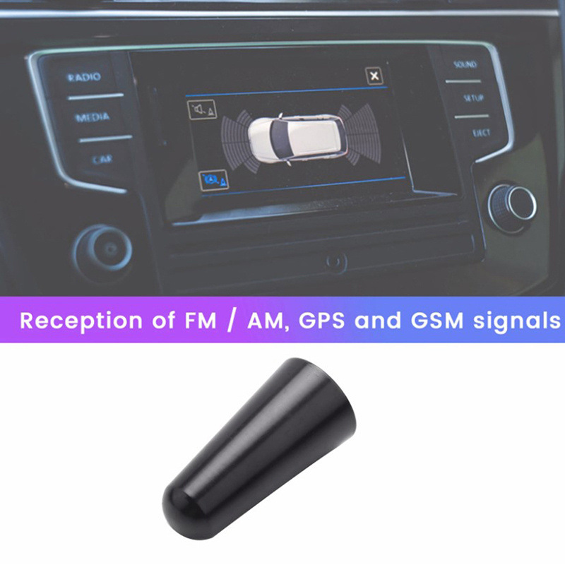 Cross-Border Hot-Selling Car Modification Aluminum Alloy Radio Short Antenna 3cm Universal Threaded Decoration