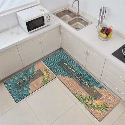 Printed Cute Water-Absorbent and Oil-Proof | Avtomobil döşəmə paspasları - rubiks-cube-color-contrast-ii-40x-60cm-one-piece