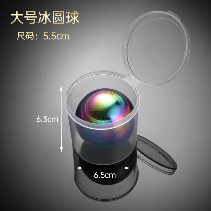 Цветной одиночный 55 мм с полипропиленовой коробкой