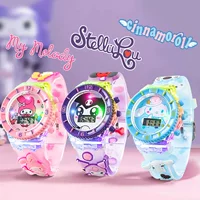 AO Terman Light Music для детей мультфильм электронные часы аниме игрушки Sanli O Light Music Watch