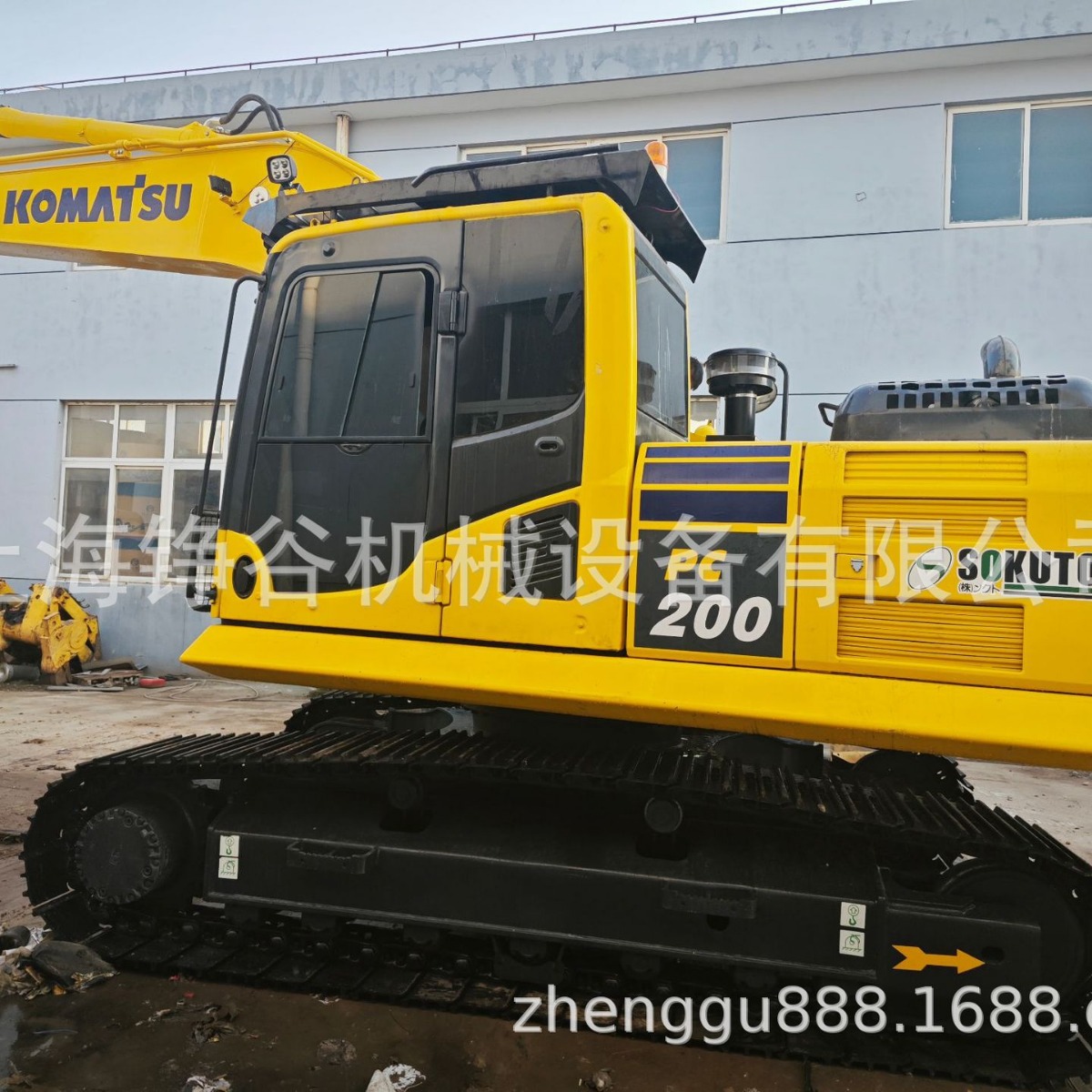 纯土方KOMATSU小松PC200-8二手20吨挖掘机 二手小松200挖掘机