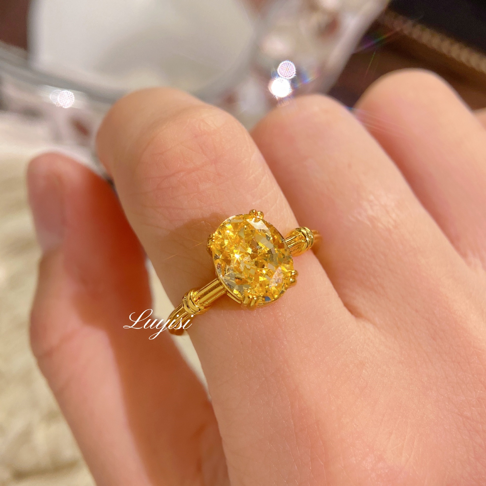 Minimalist Stackable Ring Set With Cubic Zirconia For Women_voghion.com