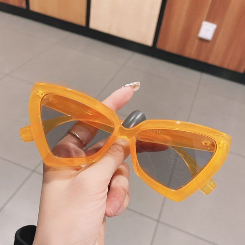 Cross-border Meituan Midding Sunglasses Women High-end Sense Fashion Internet Celebrity Retro Sunglasses UV Protection Street Style Trendy
