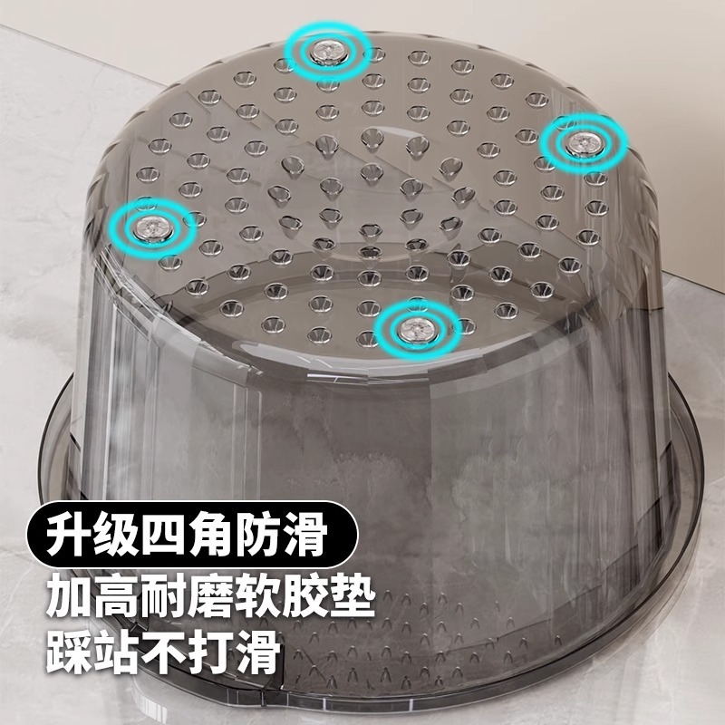 Sanidad masaje pie bañera grande lavado de pies bañera de pies alto espesado transparente bañera de pies bañera de pies bañera de pies mayorista