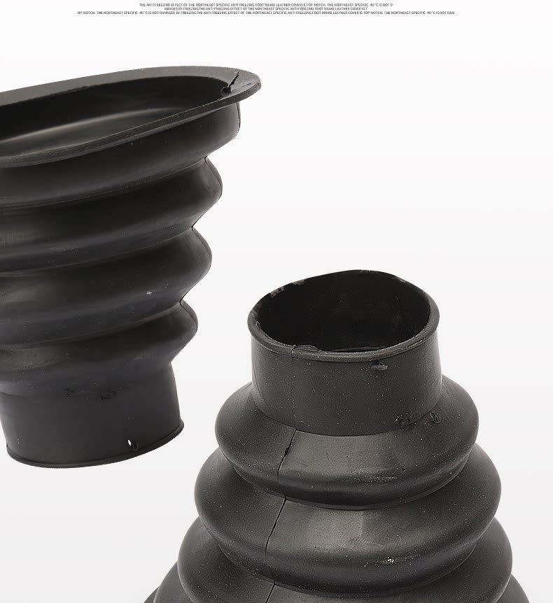 【-40 ℃ Anti-Freeze】Dust-Proof Rubber Cover for Foot Brake Pedal of Electric Tricycle, Specifically for Northeast Use
