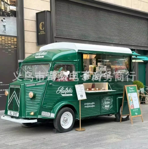 Custom-designed mobile internet-famous food truck, multifunctional snack cart for ice cream, coffee, milk tea, camping, and outdoor vending Custom-designed mobile internet-famous food truck, multifunctional snack cart for ice cream, coffee, milk tea, camping, and outdoor vending
