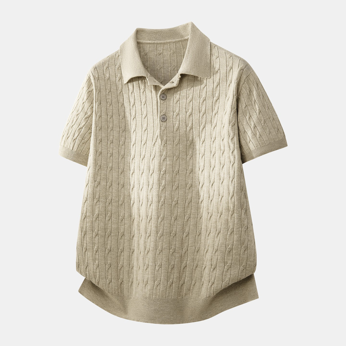 Polo camiseta de punto camiseta de manga corta camiseta de hombre solapa texturas de torsión viejos viento de hielo de verano fábrica transfronteriza al por mayor