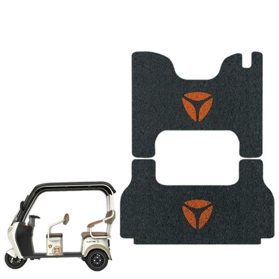 waterproof wear-resistant battery car decorative — Electric vehicle foot mat