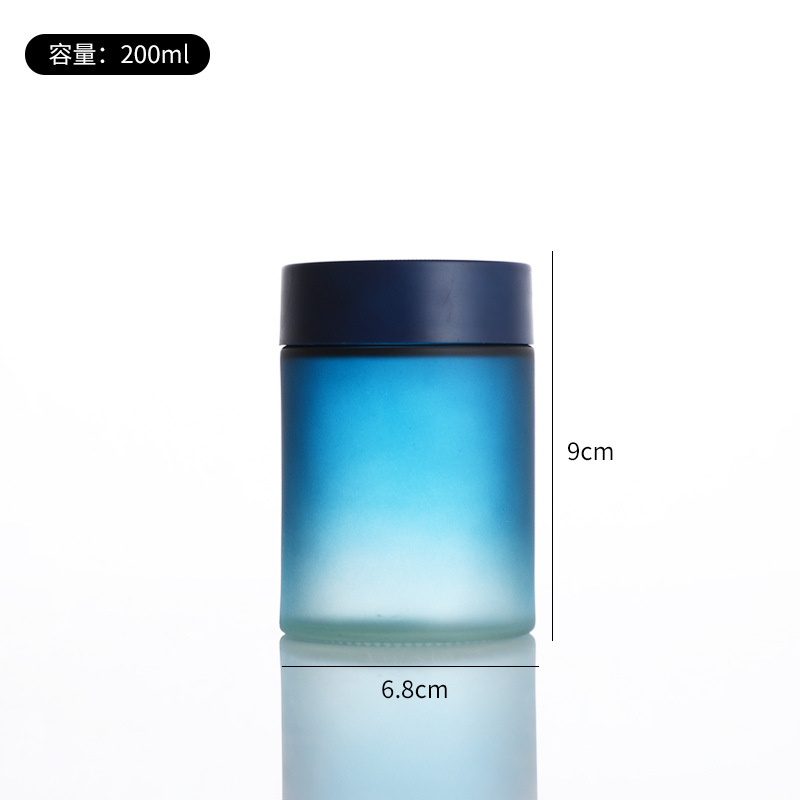 批发车载香薰瓶透明玻璃瓶摆件彩色香膏玻璃空瓶蒙砂现货瓶子logo|undefined
