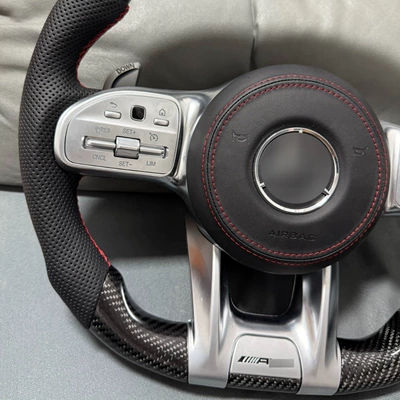 Suitable for Mercedes-Benz AMG carbon Steering wheel