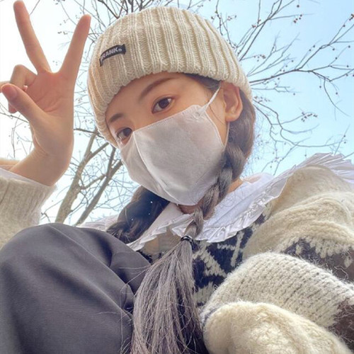 Yáng Chāoyuè style Korean alphabet fashionable wide-width cashmere headband trendy casual outdoor versatile head accessory face-washing headband