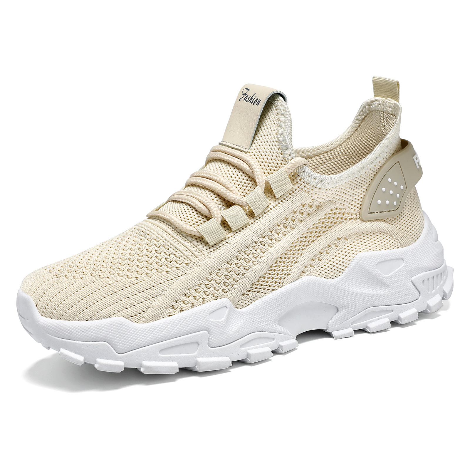 Zapatos de mujer procesamiento personalizado zapatos deportivos de tamaño grande transfronterizos zapatos de tela de tela única altura zapatos de red zapatos de suela suave zapatos de mujer 43