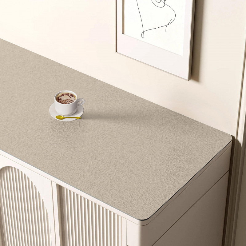 Estera de mesa de color sólido estera de gabinete de zapatos estera de cubierta de cubierta de cubierta de TV a prueba de aceite a prueba de agua a prueba de suciedad