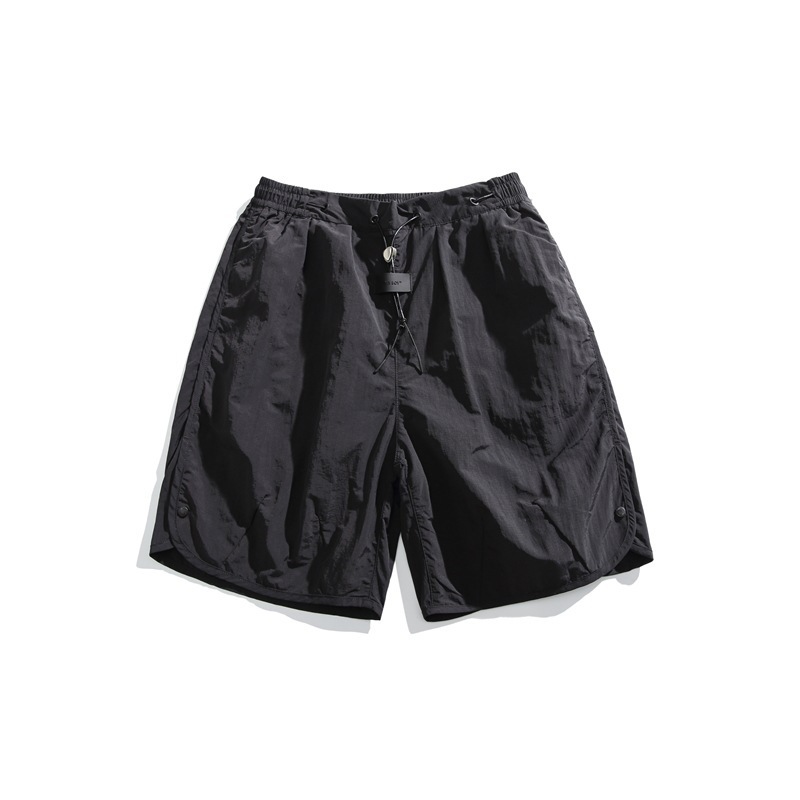 Pantalones cortos de playa de secado rápido transpirables al aire libre CLOR pantalones de cinco puntos de nailon de verano casuales sueltos para hombres S5039