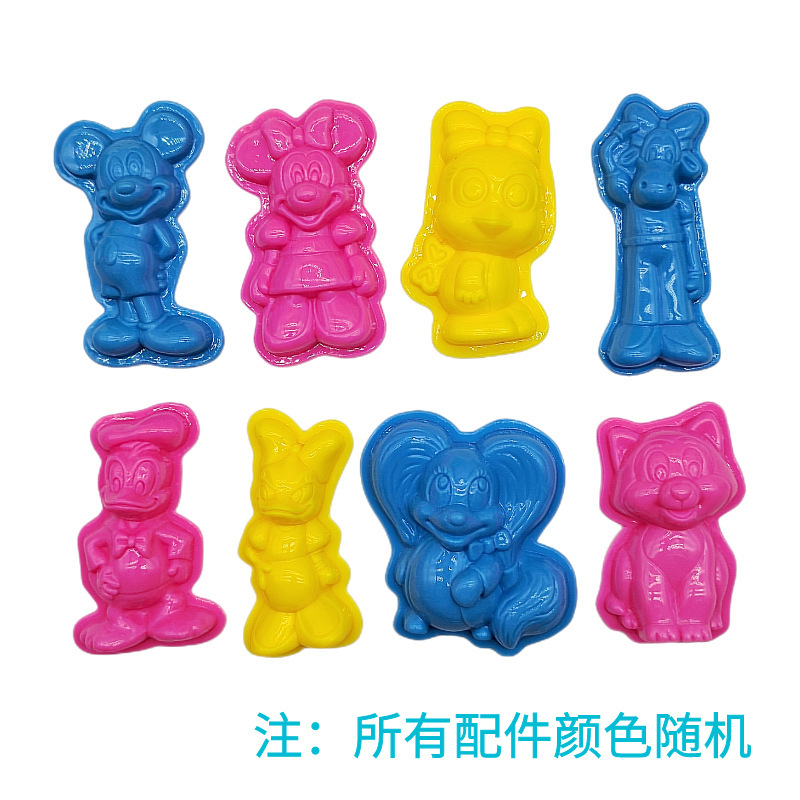 Fábrica directa juguetes espaciales para niños molde de arena de barro de color accesorios de playa herramientas de arena modelo de arena