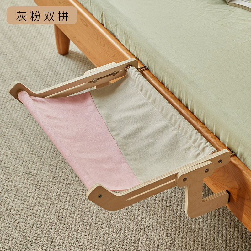 Hanging Cat Bed (Amazon) Solid Wood Window/Bed Hammock, 34×44.5×16 cm, Indoor Rest Spot