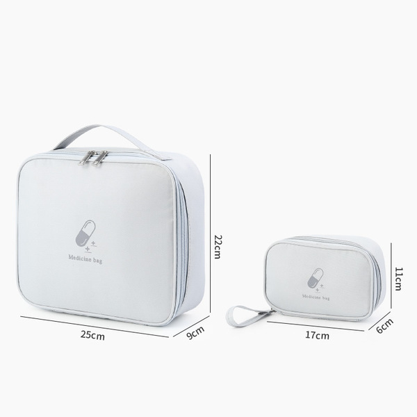 Portable pharmaceutical package fabric medical box travel medical…