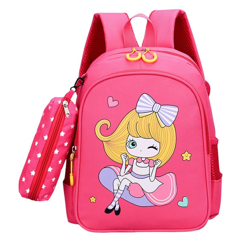 Mochila de dibujos animados para niños Escuela Primaria estudiante Grado uno tridimensional estrella sueño mochila reducción de carga Comercio exterior mochila de jardín de infantes