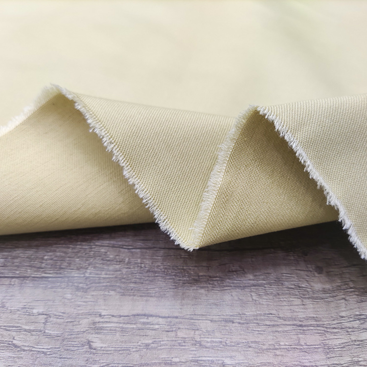 Piel de melocotón orgánico al por mayor vestido de tela de algodón 100%