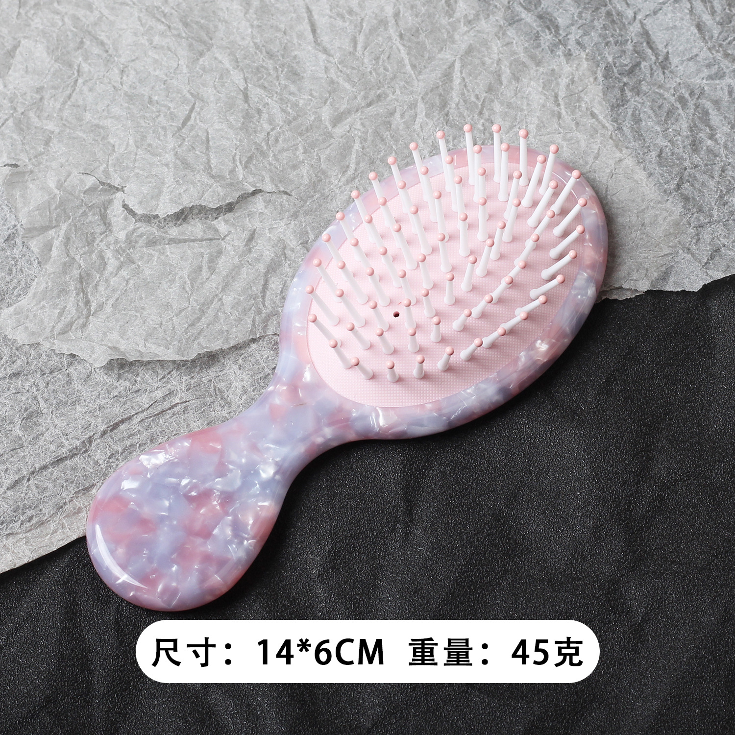 Nuevo peine de acetato con airbag para niños, cepillo para el cabello lindo y elegante para niñas, pequeño peine de masaje portátil. image 10