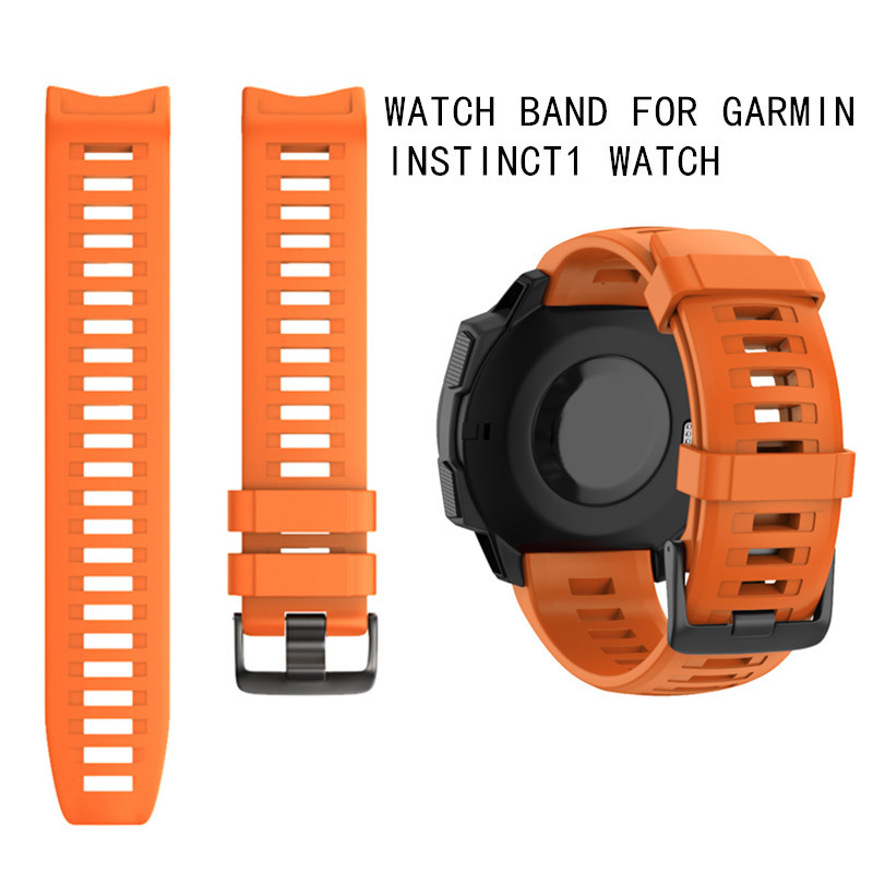 Watch Strap Suitable for Garmin Watch Garmin Instinct Silicone Wristband Universal Esports Wholesale
