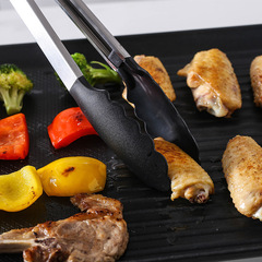 Food Protection Hot Grill Tongs Commercial Silicone BBQ Tongs Household Kitchen Bread Steak Food Wholesale