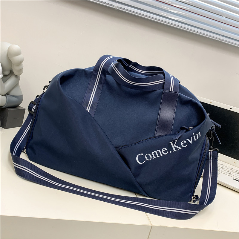 Bolsa de viaje de moda bolsa de fitness para hombres y mujeres bolsa de equipaje de mensajero de hombro de gran capacidad bolsa de viaje grande de tela oxford