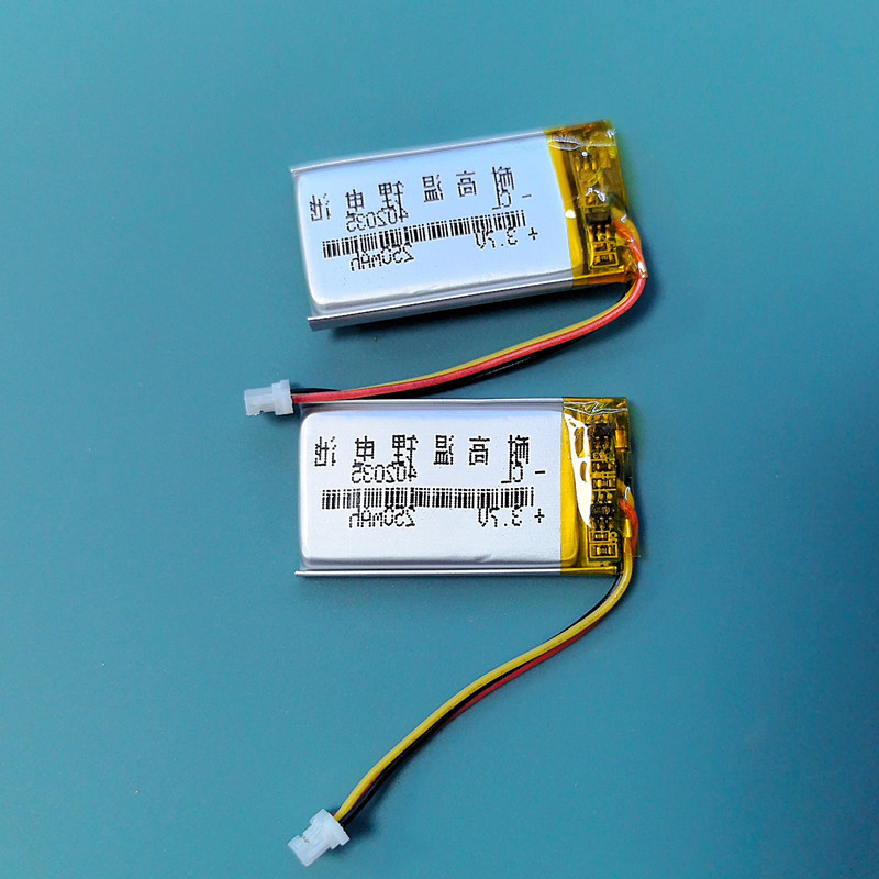 厂家直销 聚合物3.7V 402035耐高温锂电池 行车记录仪 电子产品