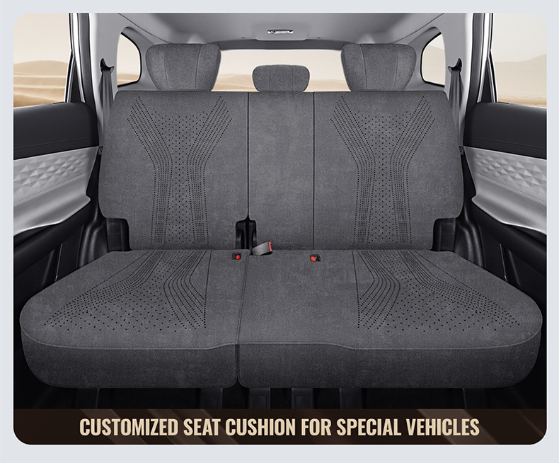 Chery Tiggo 8 Plus Special Car Seat Cover, Suede Leather Car Seat Cushion, Full-Cover Seat Cushion, Five-Seven Seat Cover