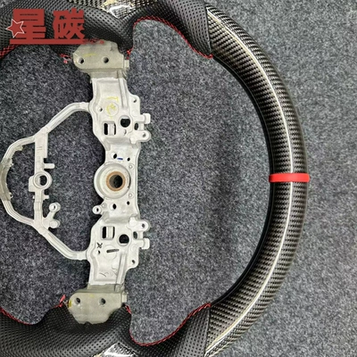 Steering wheel fiber steering wheel modified F