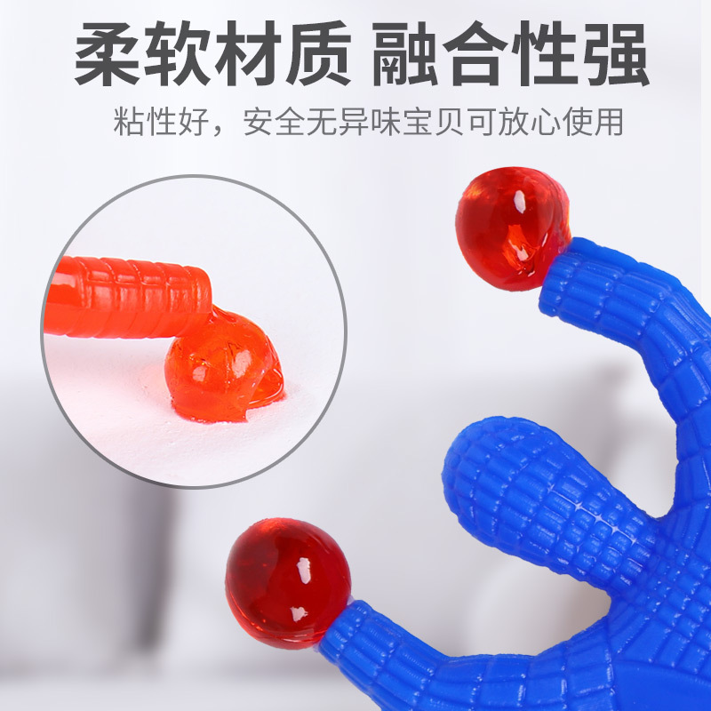 爬墙人爬墙蜘蛛人粘性小人会粘墙翻跟斗的蜘蛛侠儿童解压神器跨境|undefined