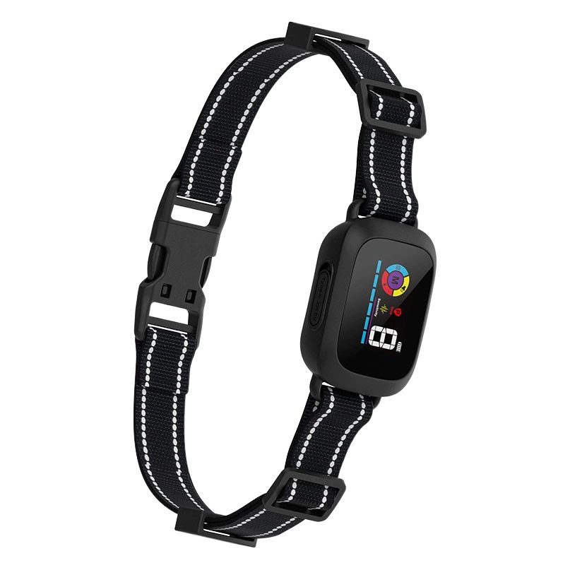 Новый цветной экран интеллектуальное устройство остановки лая для домашних животных автоматическая остановка лая электронный тренировочный ошейник анти-собачий ошейник для остановки лая водонепроницаемый