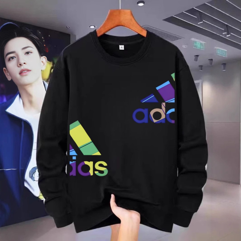 2025 New Autumn and Winter Fashion Sweatshirt Round Neck Heavyweight Trendy Brand Sweatshirt Simple Printed Long-Sleeved T-Shirt Outer Sweatshirt 2025 New Autumn and Winter Fashion Sweatshirt Round Neck Heavyweight Trendy Brand Sweatshirt Simple Printed Long-Sleeved T-Shirt Outer Sweatshirt