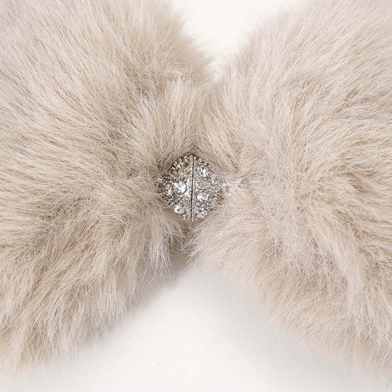 Warmer Kunstfellschal Für Damen Im Korean Style Winter Accessoire_voghion.com
