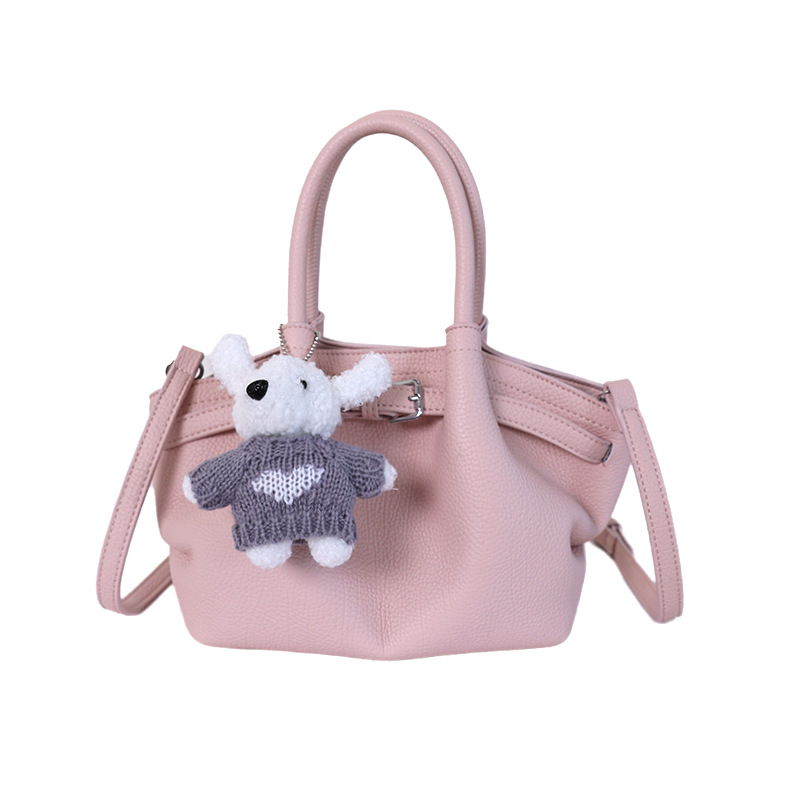 Bolsas de mano de nicho dulce coreano para mujeres verano 2026 nueva moda bolsa de trampolín inclinada bolsa de viaje diario image 15