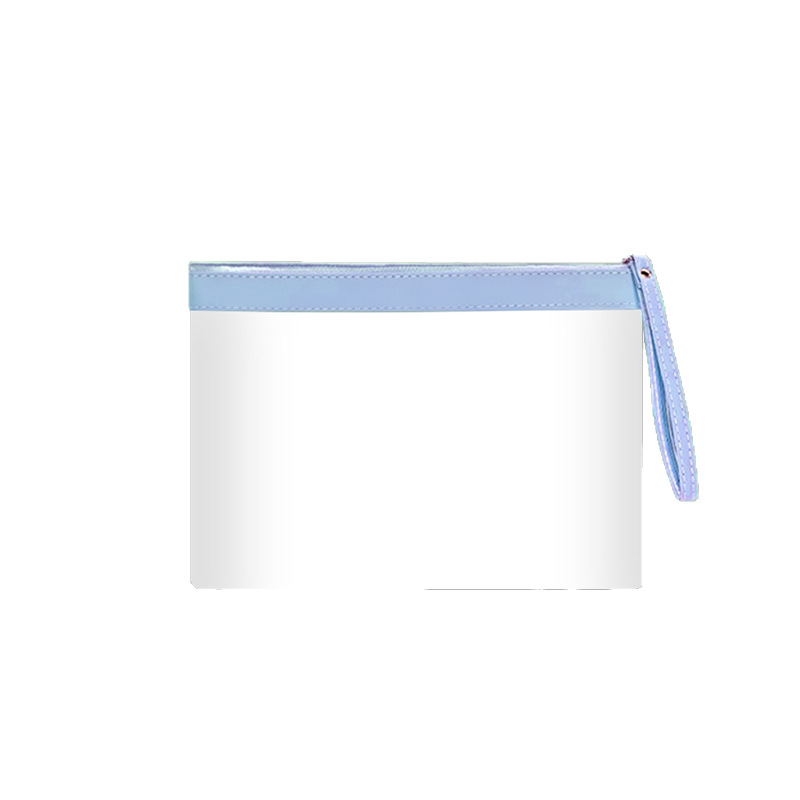 Bolsa de archivo engrosada, bolsa transparente con cremallera, papel de prueba de TPU impermeable de gran capacidad, bolsa de datos de archivo, suministros de oficina