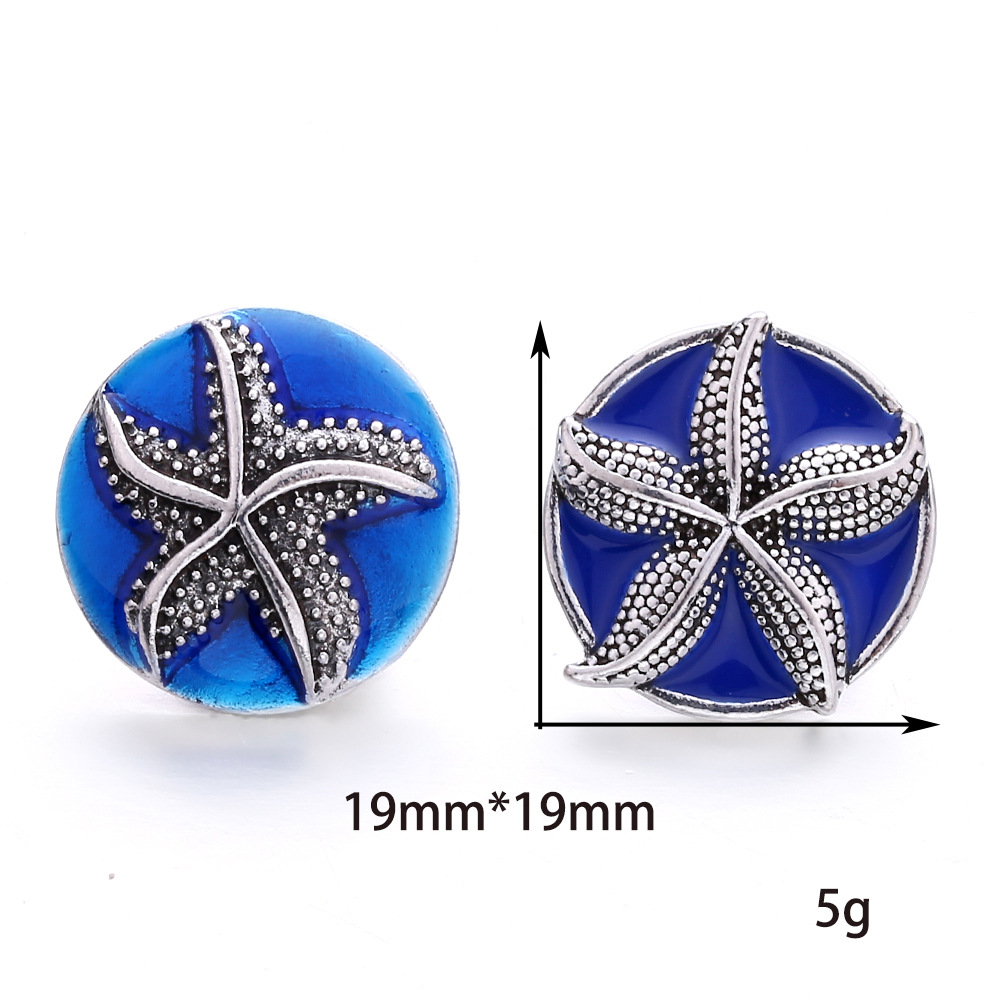 1 Piece Alloy Starfish Pendant display picture 9