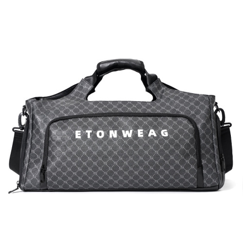 Wholesale dry and wet separation large-capacity fitness bag independent shoe position short-distance travel bag luggage bag sports shoulder bag