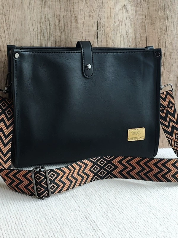 Capacious bag strap for leisure, trend one-shoulder bag, high-quality style, Japanese and Korean