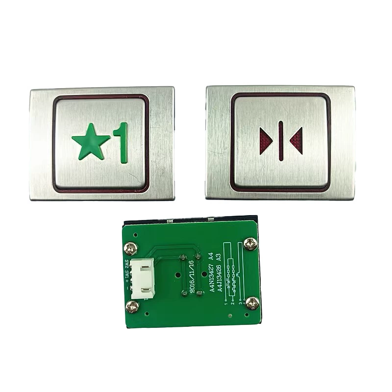 К аксессуары A4N13427/A4J13426/A4N142291 квадратная кнопка красная синяя свет 510