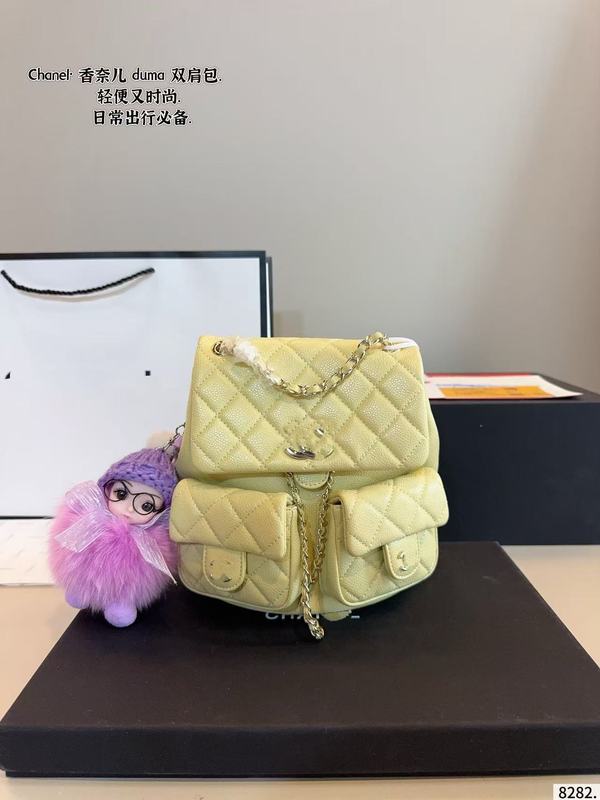 香奶奶小香风双肩小书包南台箱包工厂菱格链条迷你上课通勤包包|undefined
