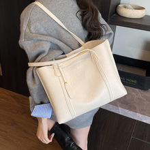 大容量包包女包2025新款潮网红休闲托特包简约ins单肩手提上课包